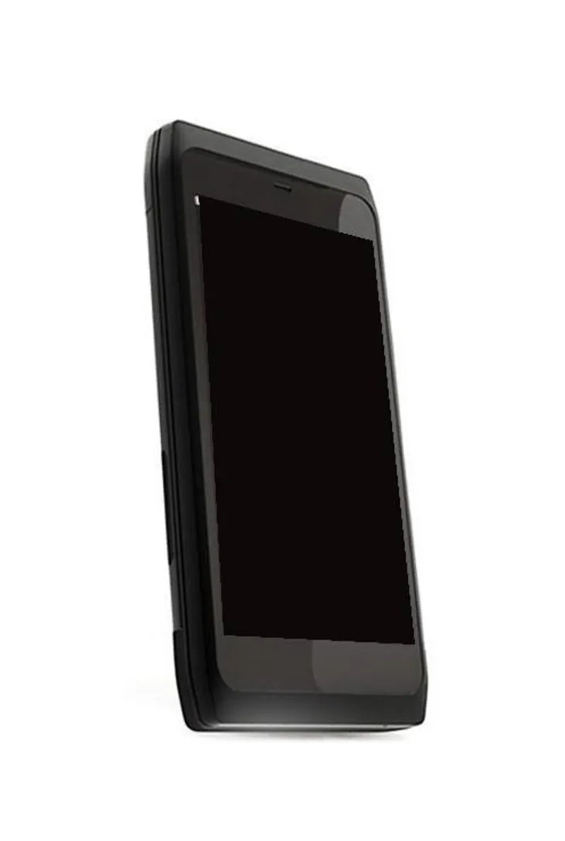 LCD Frame Middle Chassis for Nokia N950 - Black — image 1