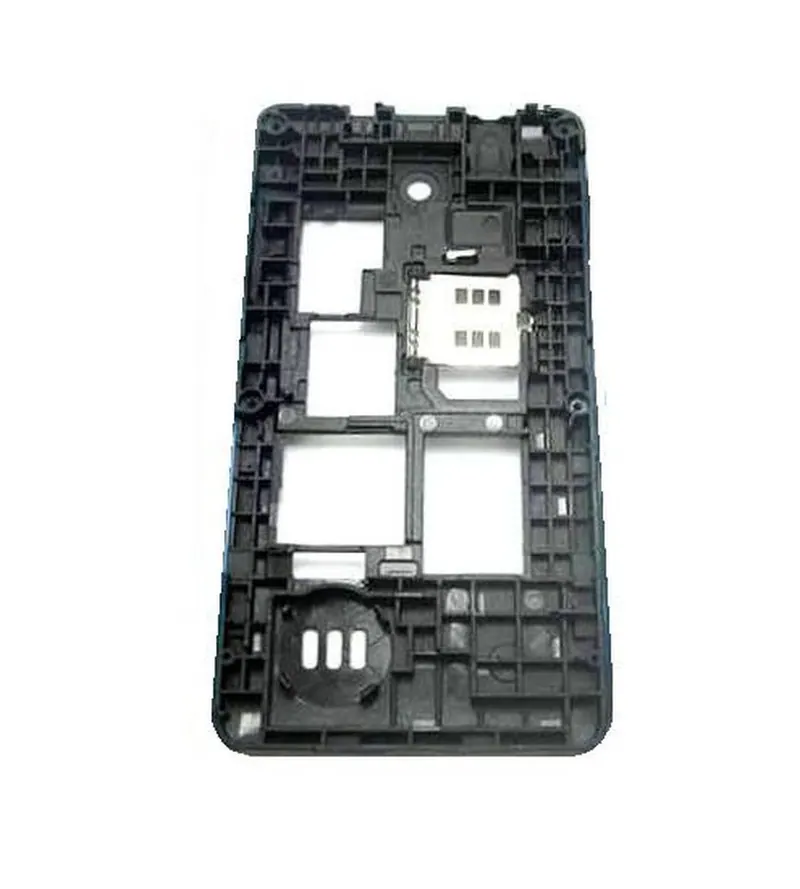 LCD Frame Middle Chassis for Nokia Asha 210 - Cyan — image 1