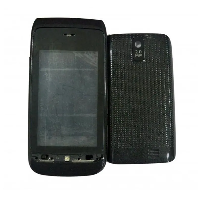 Full Body Housing for Nokia Asha 308 - Black — image 1