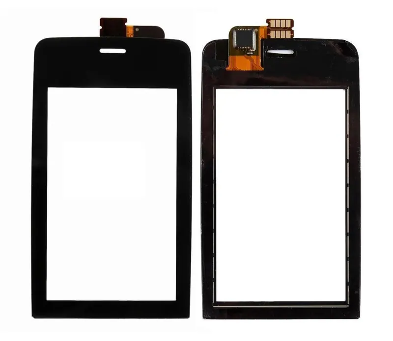 Touch Screen Digitizer for Nokia Asha 308 - Gold — image 1
