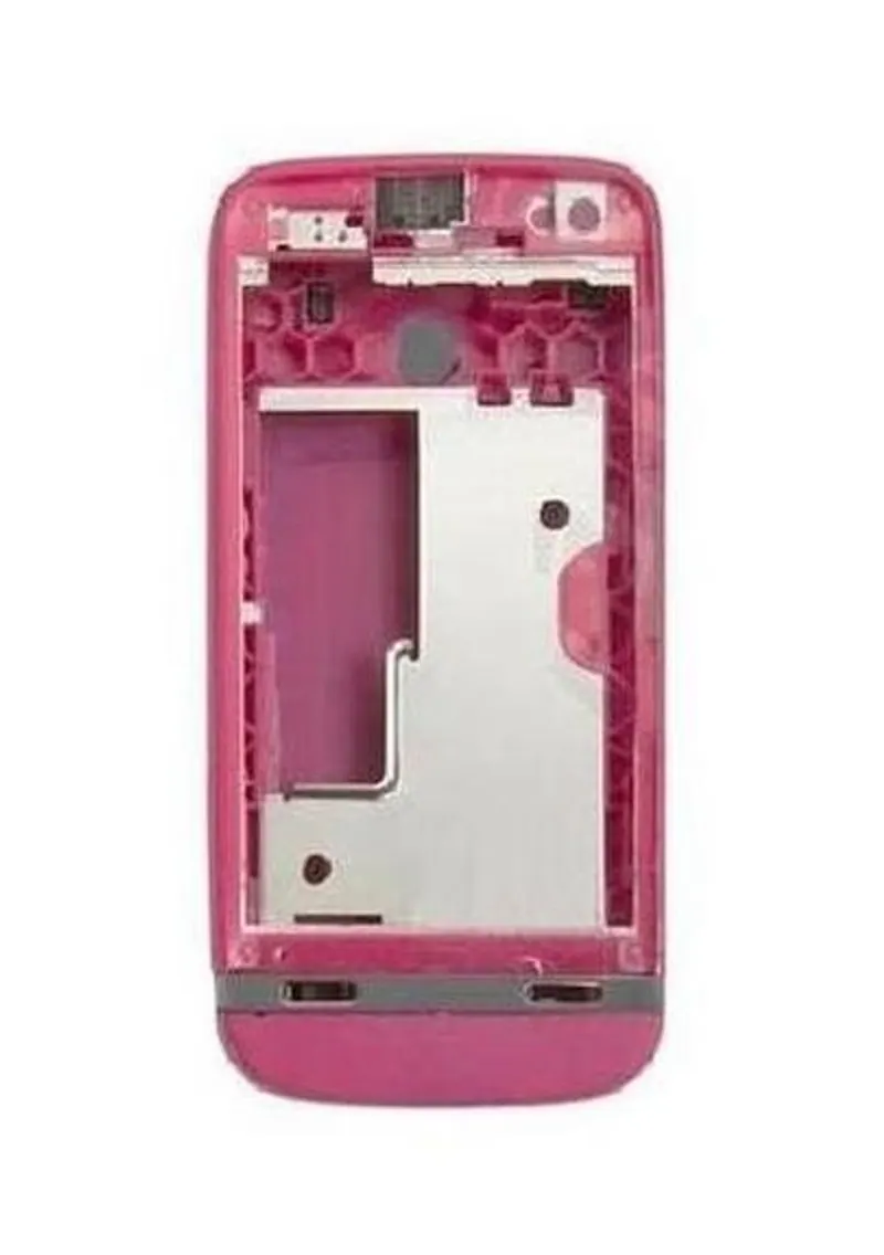 LCD Frame Middle Chassis for Nokia Asha 311 - Red — image 1