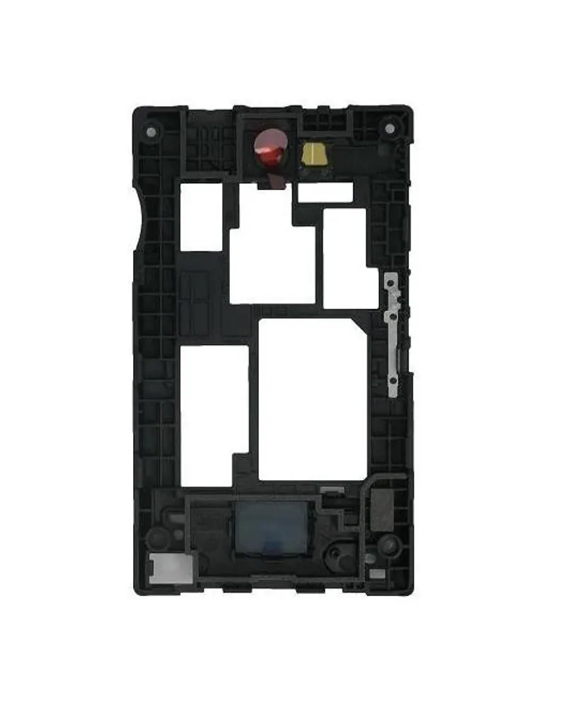 LCD Frame Middle Chassis for Nokia Asha 503 - Red — image 1
