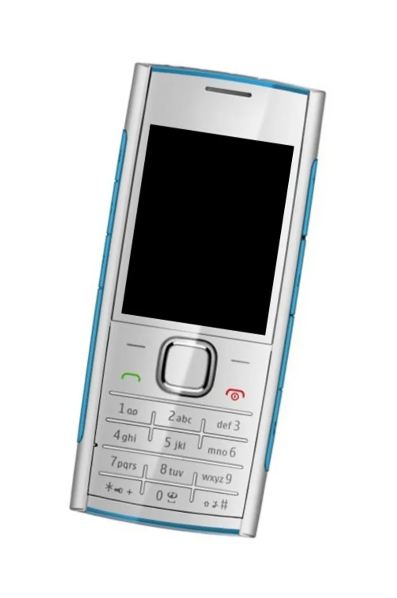 Volume Side Button Outer for Nokia X2-00 Red - Plastic Key — image 1