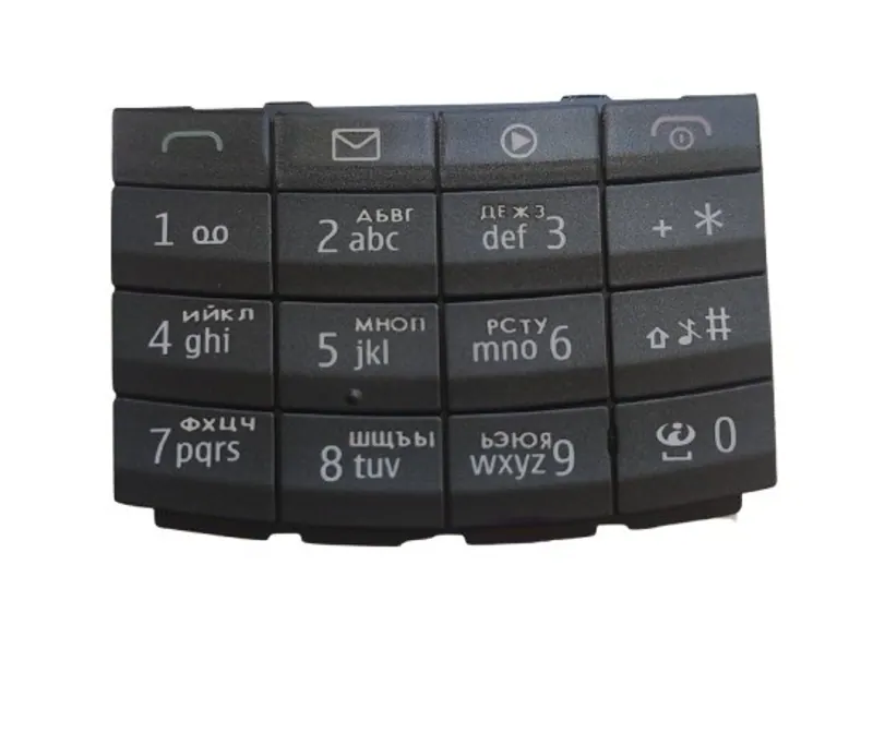 Keypad For Nokia X3-02 Touch and Type - Grey — image 1