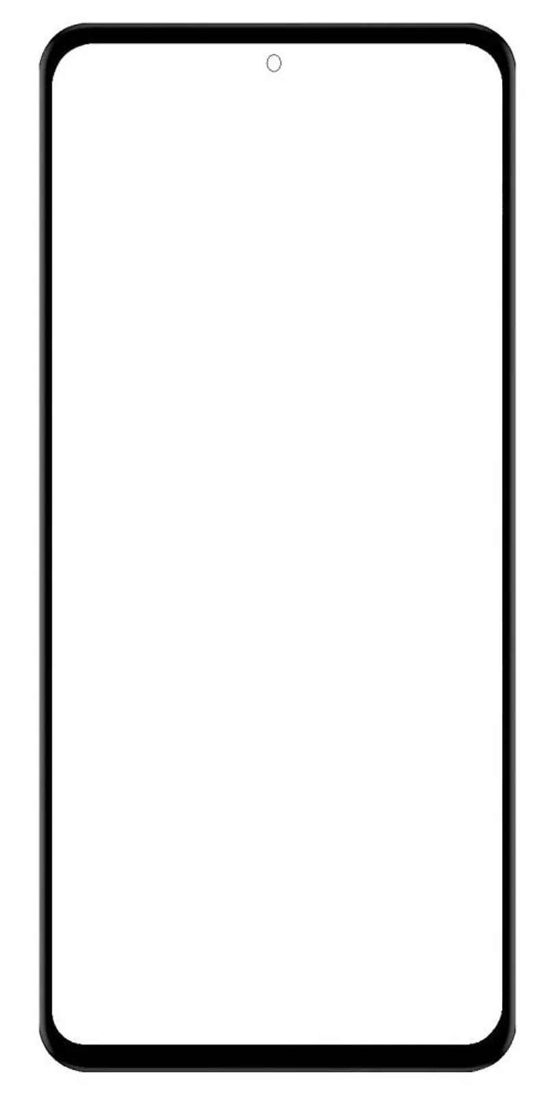 Touch Screen Digitizer for Nokia X30 - Blue — image 1