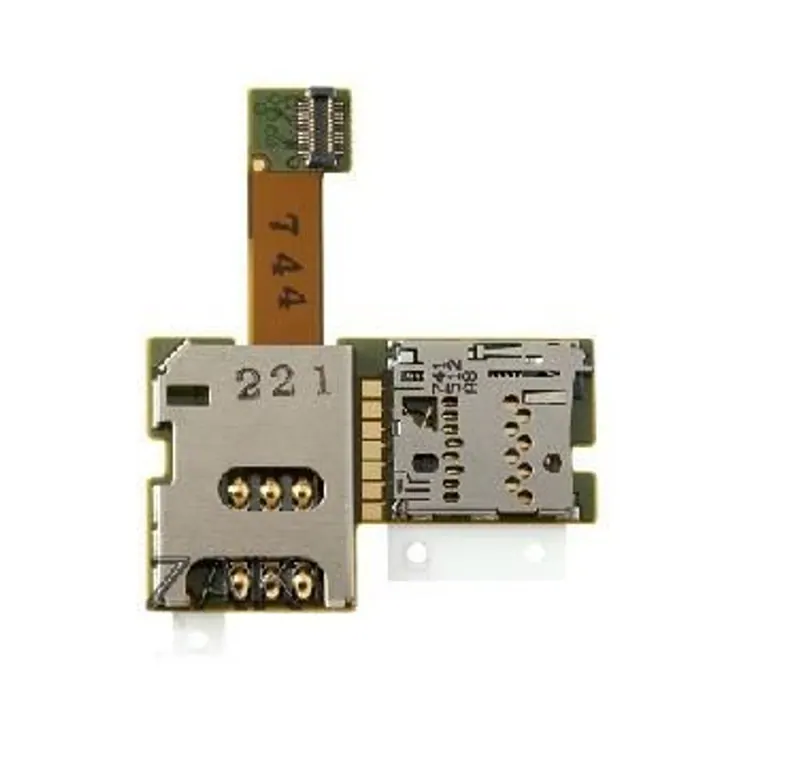 MMC + Sim Connector for Nokia E51 camera-free — image 1