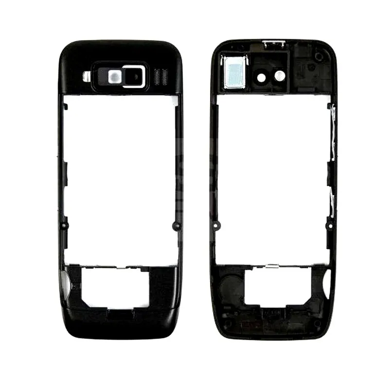 LCD Frame Middle Chassis for Nokia E55 - Red — image 1