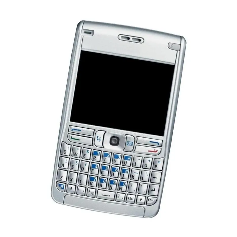 Volume Side Button Outer for Nokia E61 Black - Plastic Key — image 1