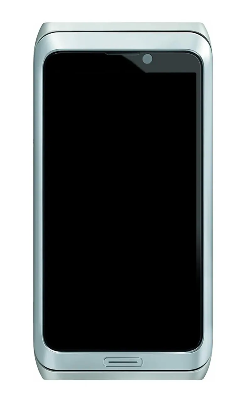 LCD Frame Middle Chassis for Nokia E7 - Blue — image 1
