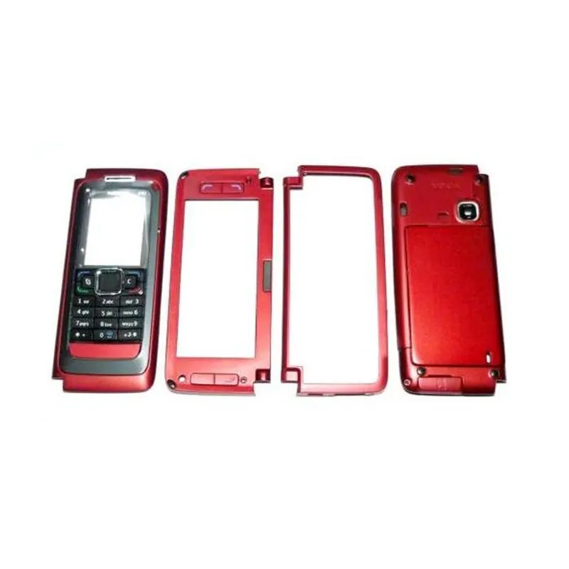 Full Body Housing for Nokia E90 Red — image 1