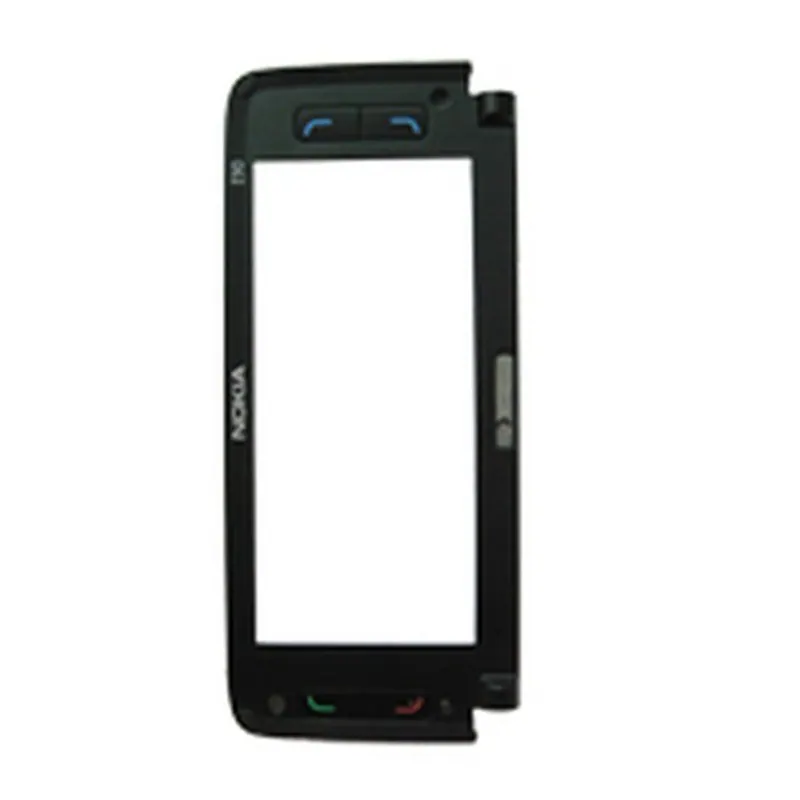 LCD Frame Middle Chassis for Nokia E90 - Black — image 1