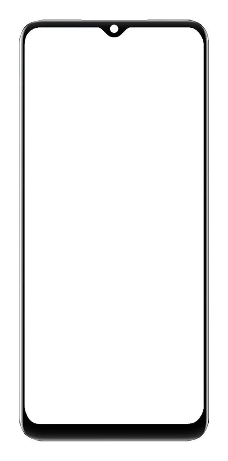 Front Glass for Vivo Y33t - Blue — image 1