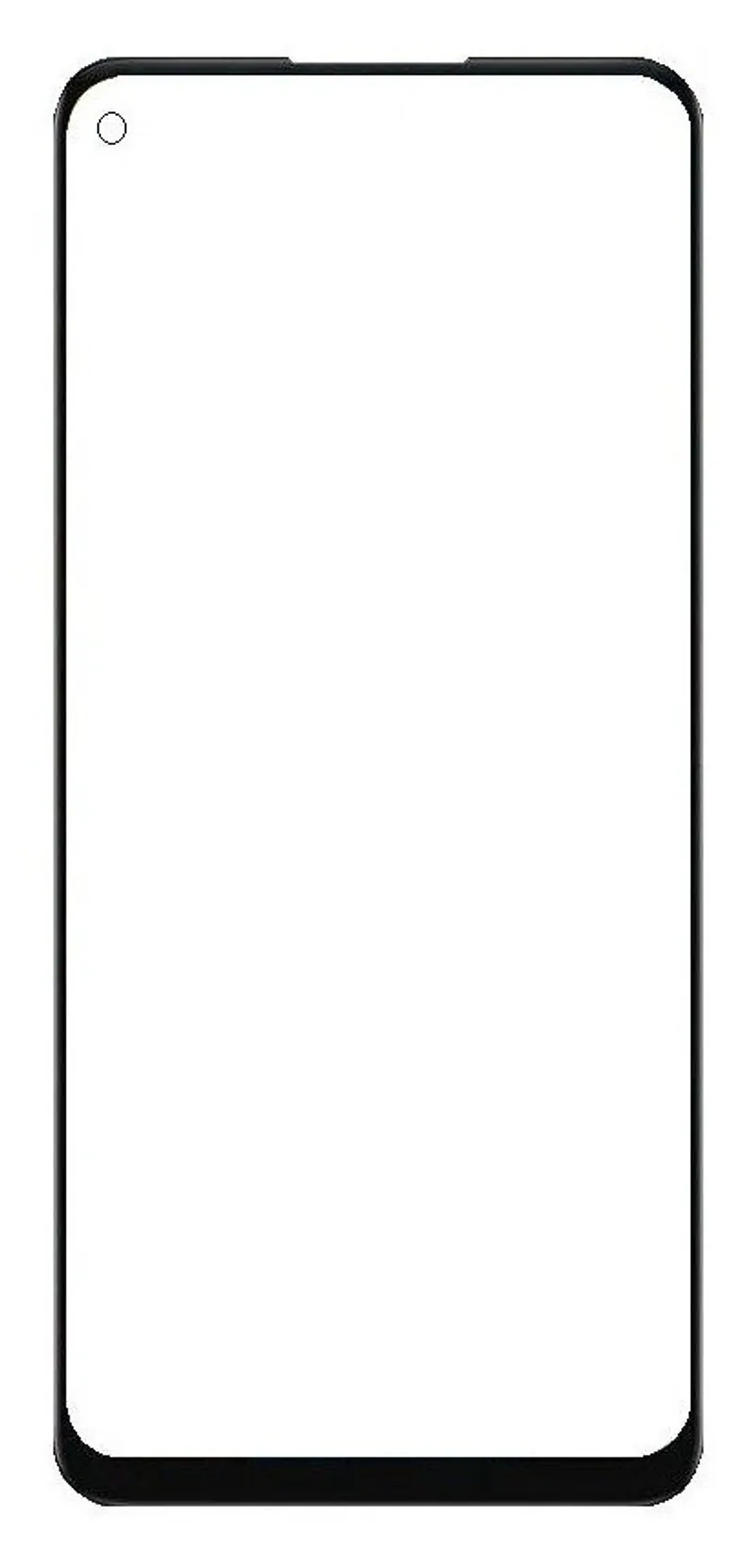Front Glass for Vivo Y50T - Blue — image 1