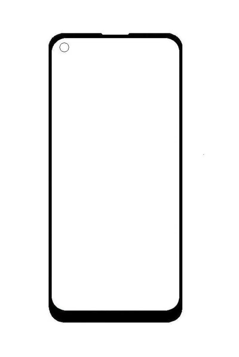 Front Glass for Vivo Y70s - Blue — image 1