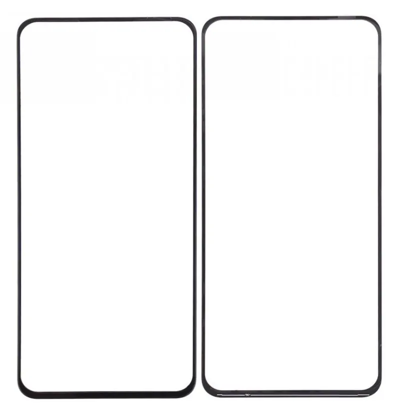 Front Glass for Vivo X27 Pro - Black — image 1