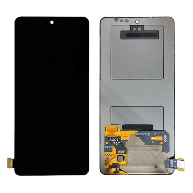 Display for Vivo V27e - Black (Combo Folder) — image 1
