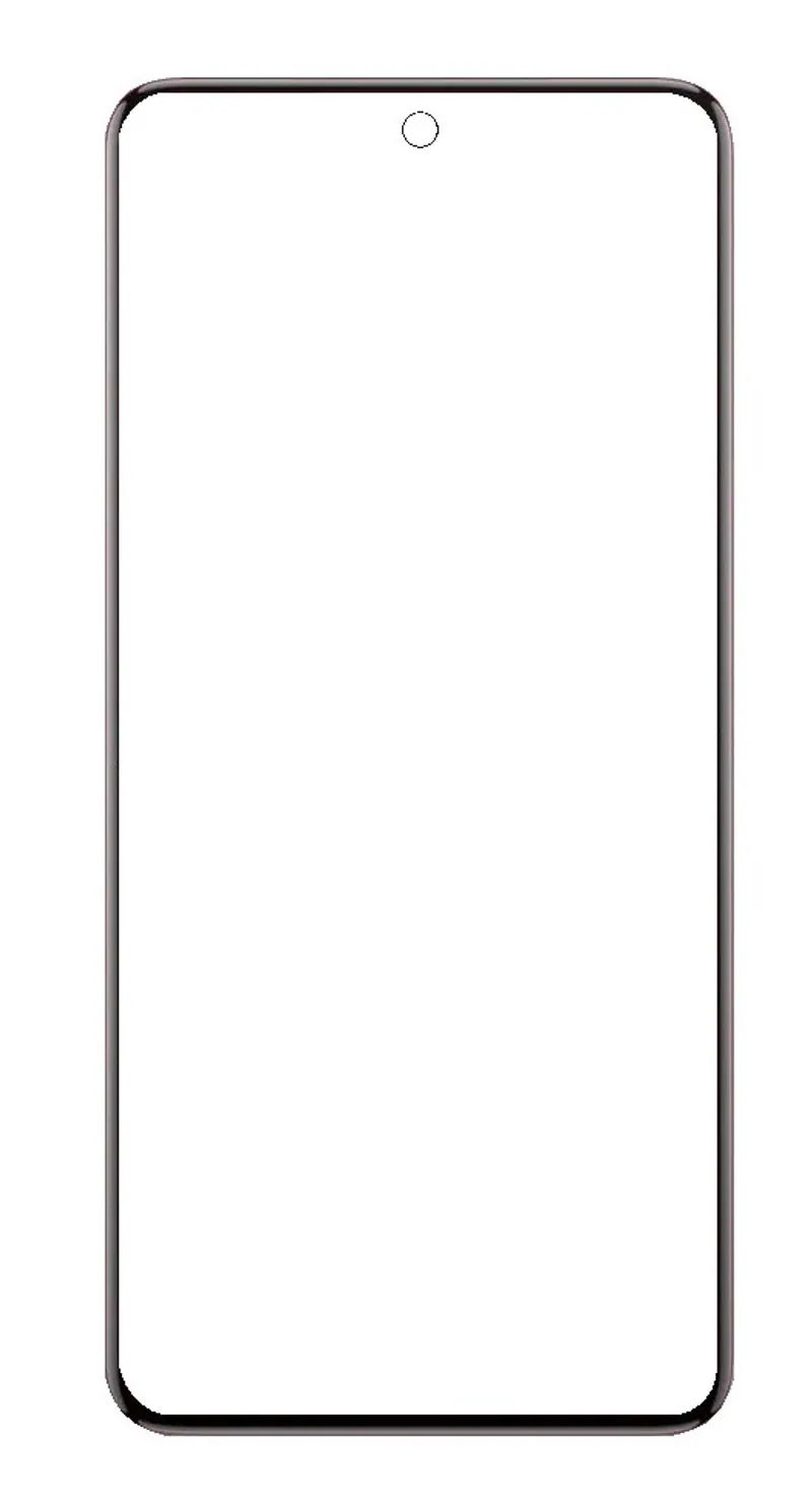 Front Glass for Vivo V50 - Red — image 1