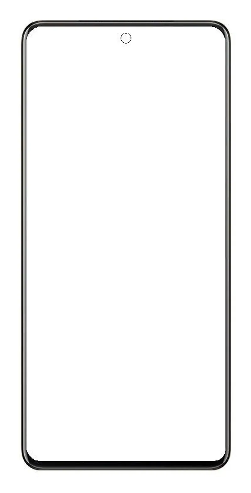 Front Glass for Vivo iQOO Neo5 S - Blue — image 1
