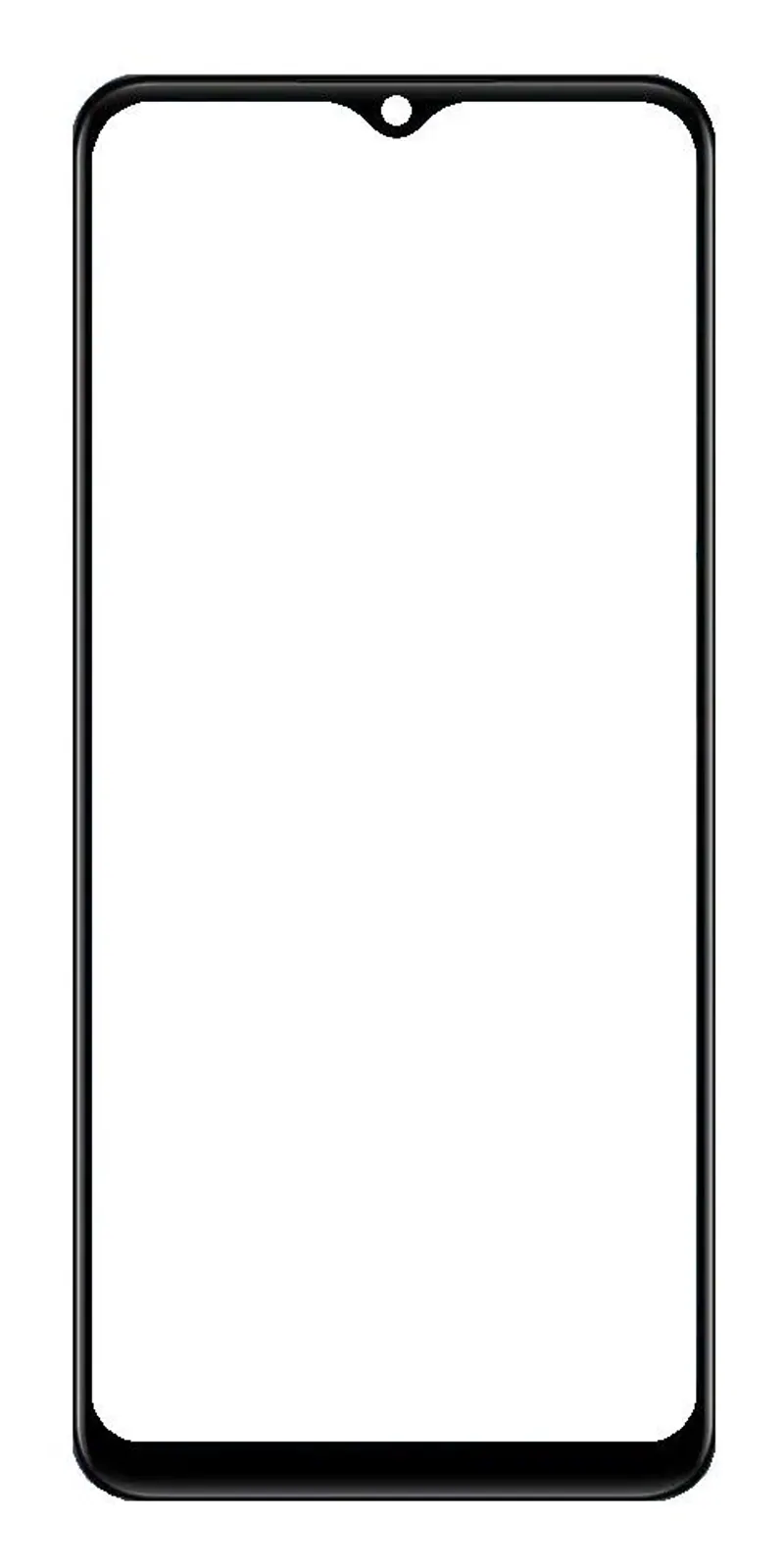 Front Glass for Vivo T2x India - Blue — image 1