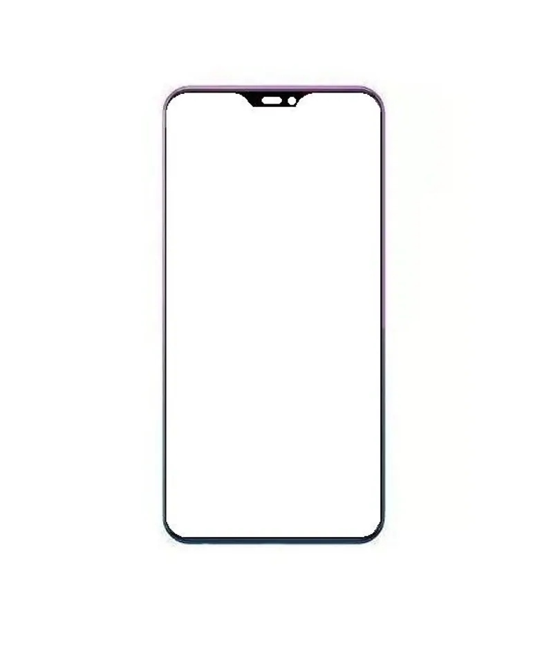 Front Glass for Vivo Z1 Lite - Red — image 1