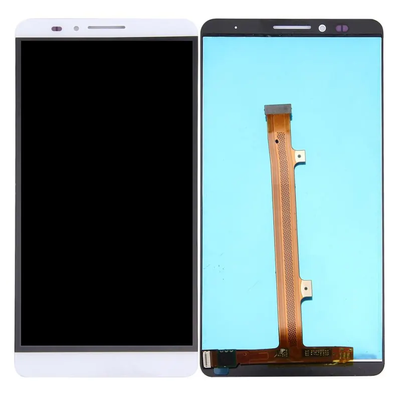 Display for Huawei Ascend Mate7 - White (Combo Folder) — image 1
