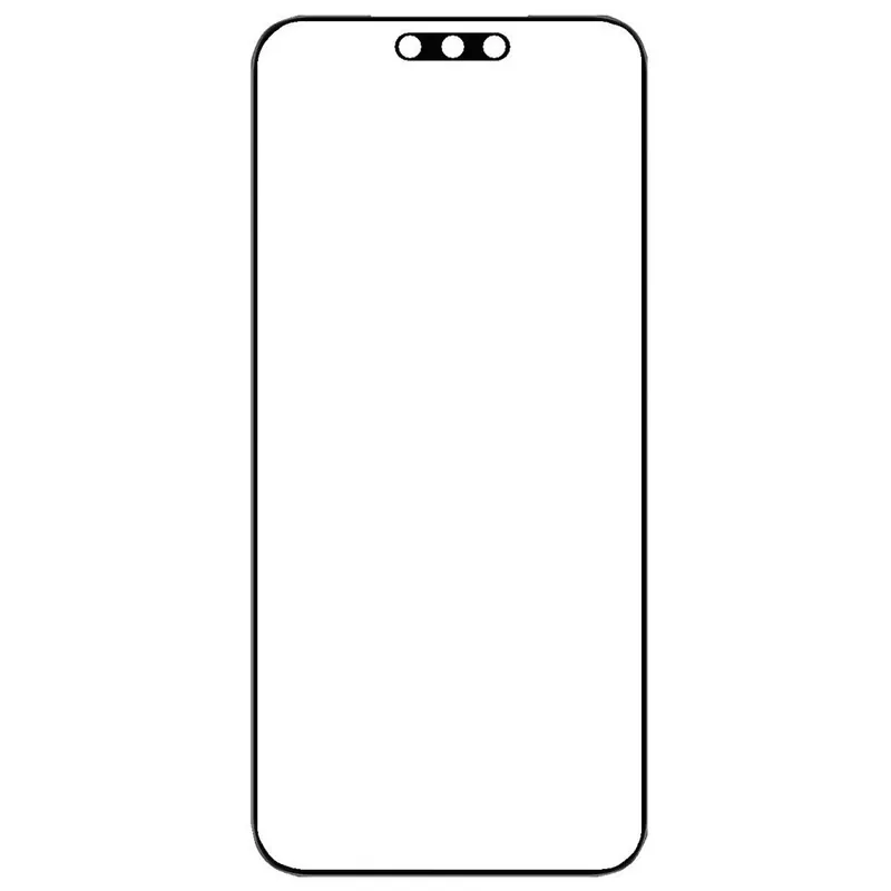 Front Glass for Huawei Mate 80 RS Ultimate - Black — image 1