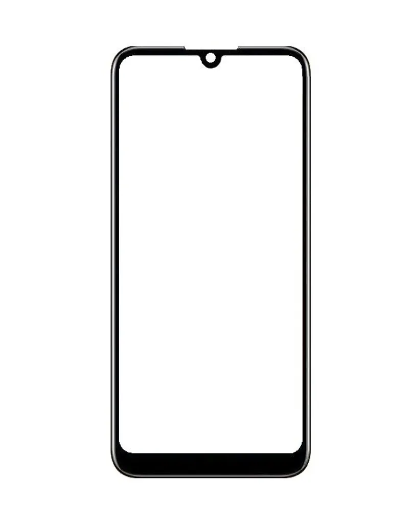 Front Glass for Huawei Y6 Pro 2019 - Blue — image 1