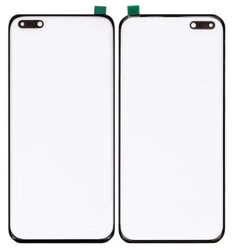 Front Glass for Huawei P40 Pro Plus - Black — image 1