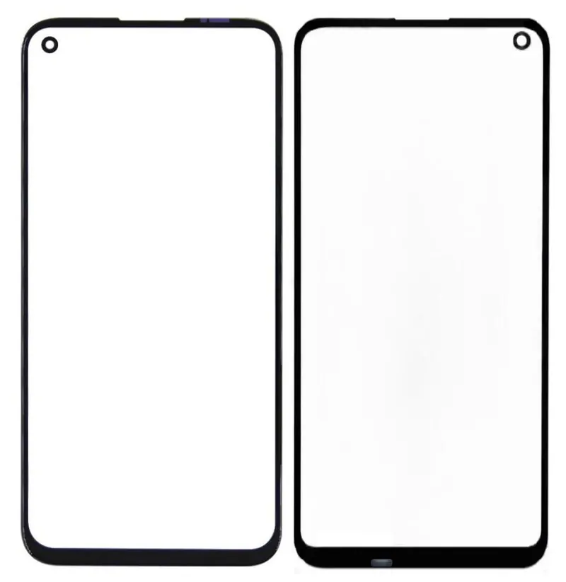 Front Glass for Huawei P40 lite E - Blue — image 1
