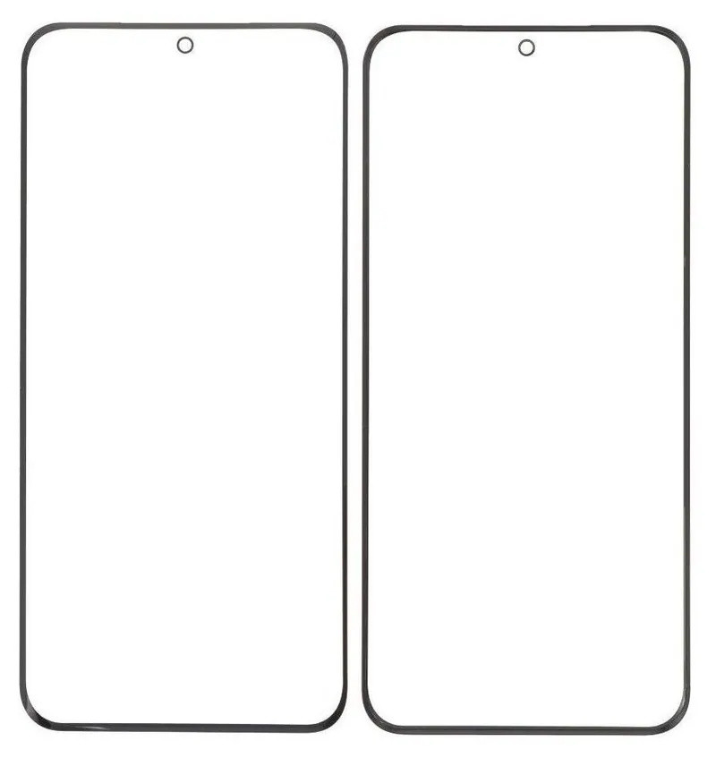 Front Glass for Huawei P60 Pro - Black — image 1