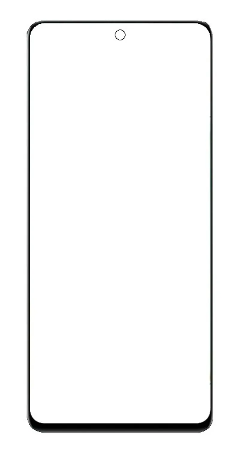 Front Glass for Huawei Enjoy 60 Pro - Black — image 1