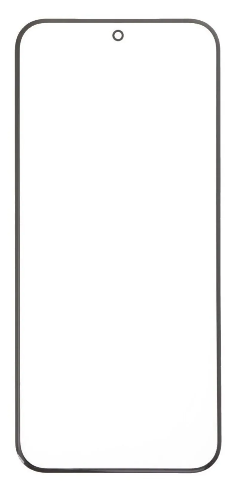 Front Glass for Huawei Pura 70 Pro - Black — image 1