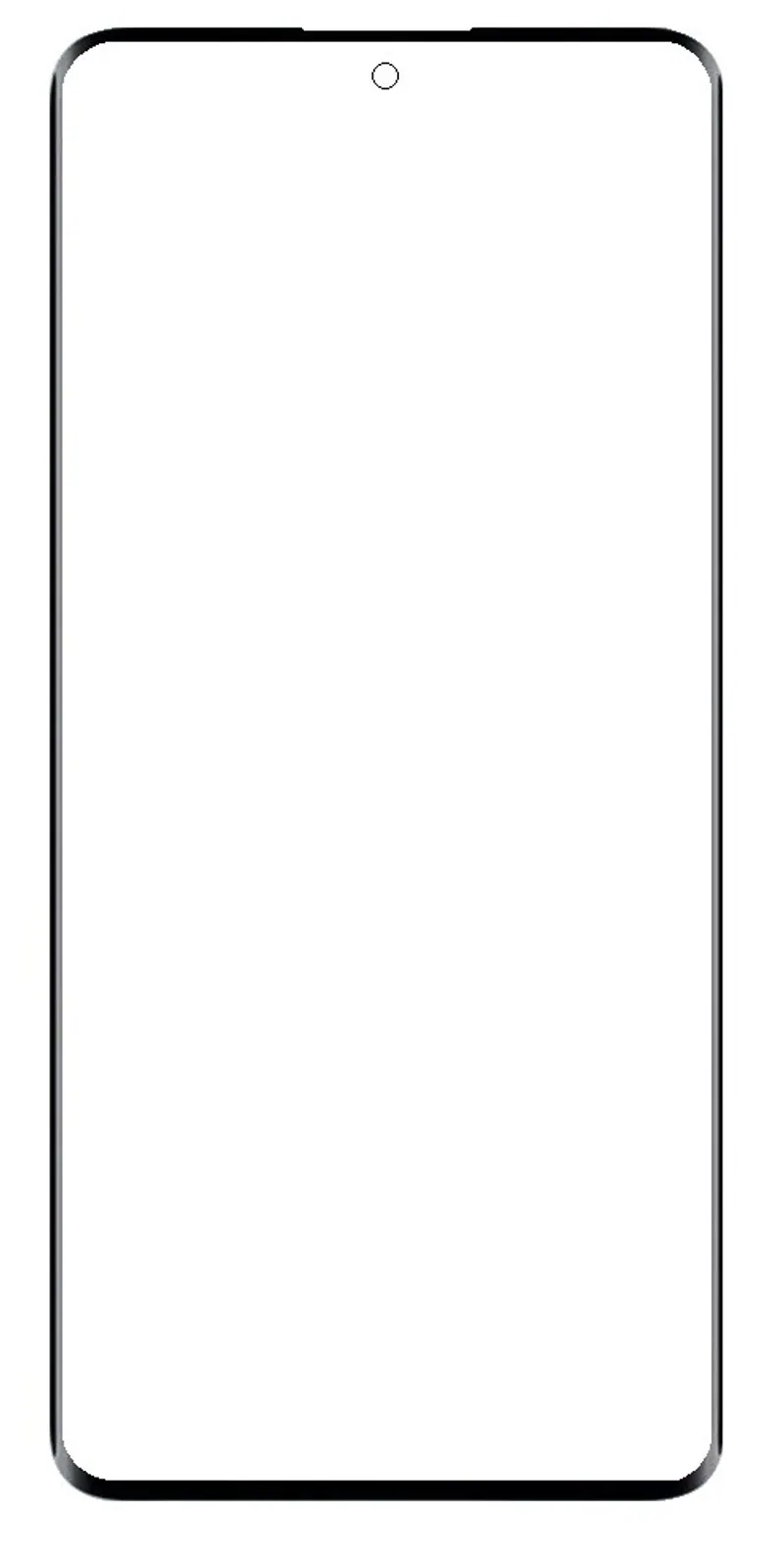Front Glass for Xiaomi Redmi Note 14 Pro Plus 5G - Blue — image 1