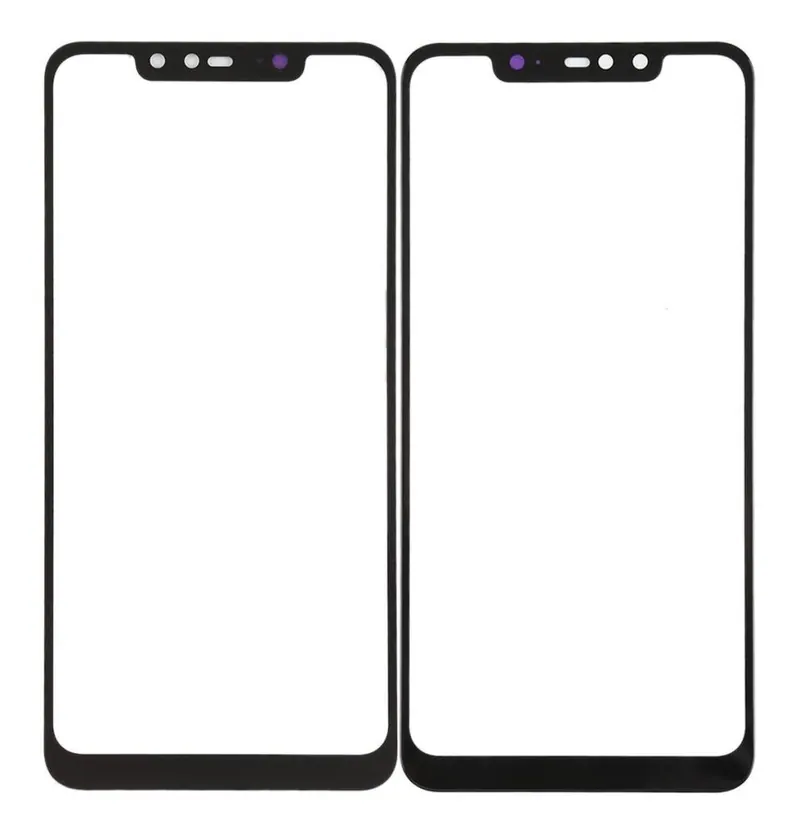 Front Glass for Xiaomi Redmi Note 6 Pro - Red — image 1