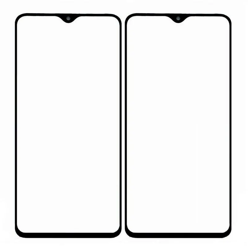 Front Glass for Xiaomi Redmi Note 8 Pro - Red — image 1