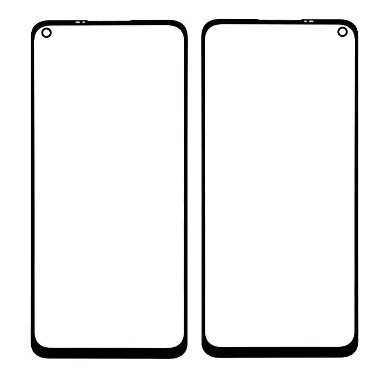 Front Glass for Xiaomi Redmi Note 9 - Grey — image 1