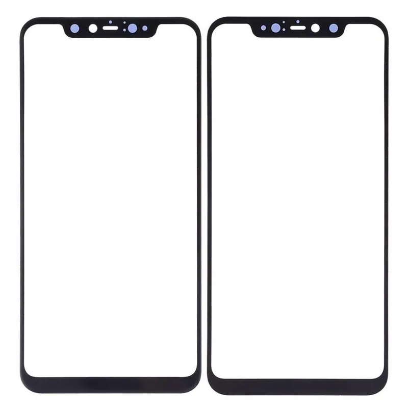 Front Glass for Xiaomi Mi 8 Explorer - Black — image 1