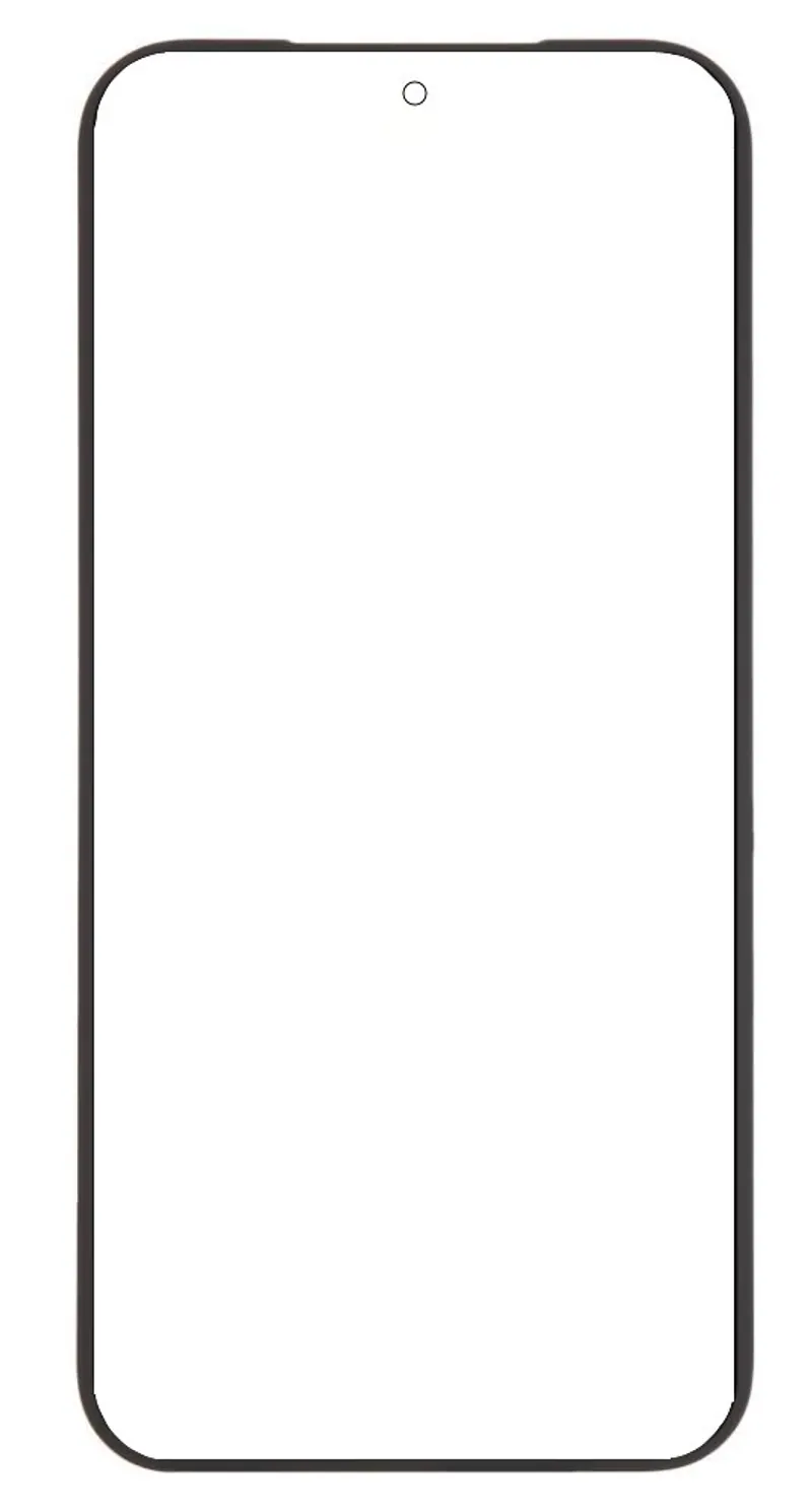 Front Glass for Xiaomi 17 Pro Max - Black — image 1