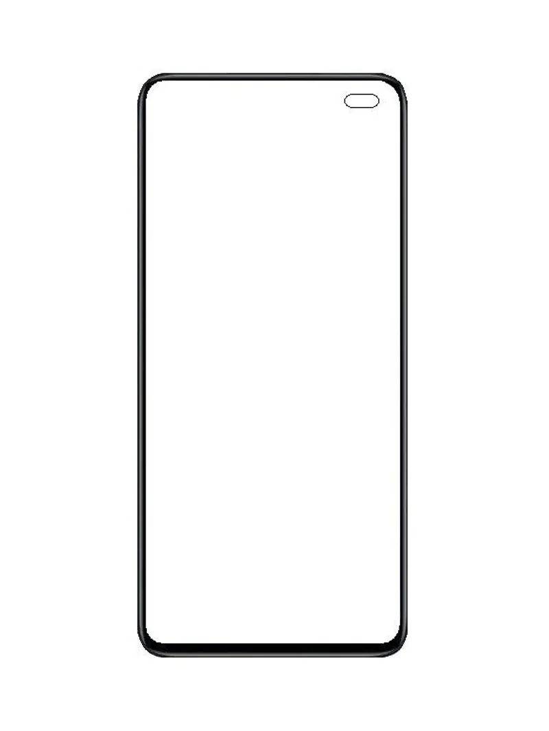 Front Glass for Xiaomi Redmi K30 - Red — image 1