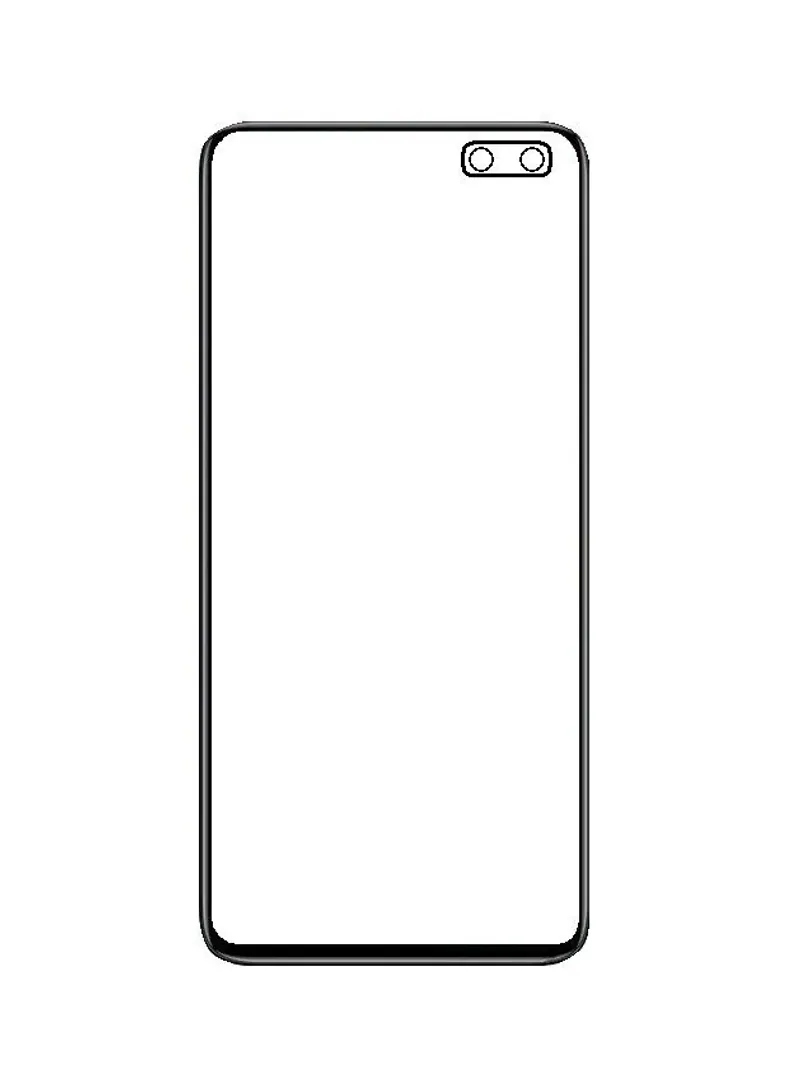Front Glass for Xiaomi Redmi K30 5G Racing - Red — image 1