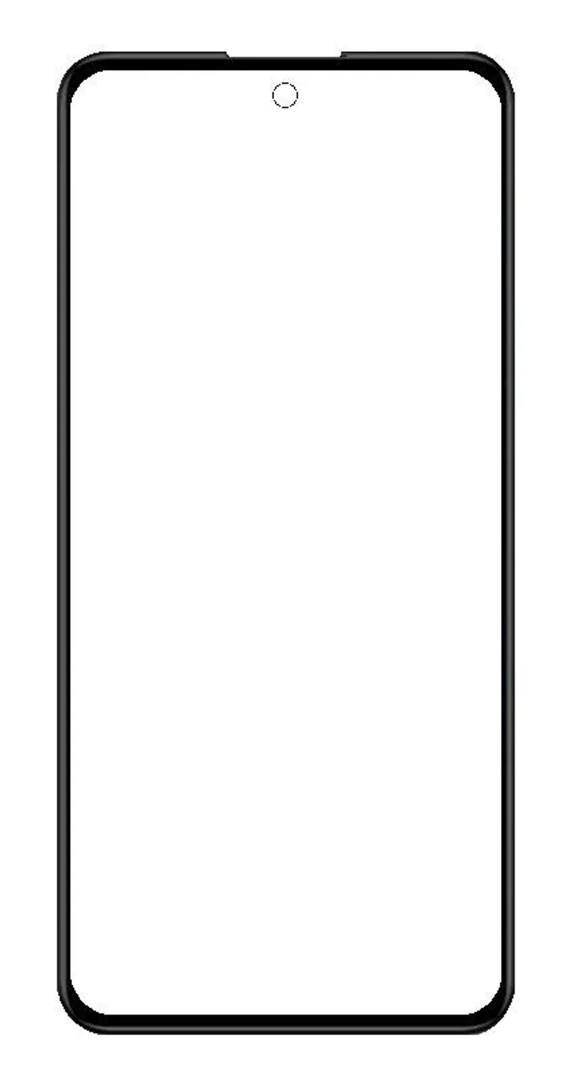Front Glass for Xiaomi Redmi K50 5G - Blue — image 1