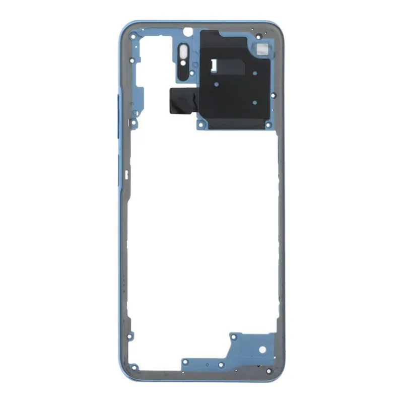 Middle Frame Ring Only for Xiaomi Poco M5s Blue — image 1