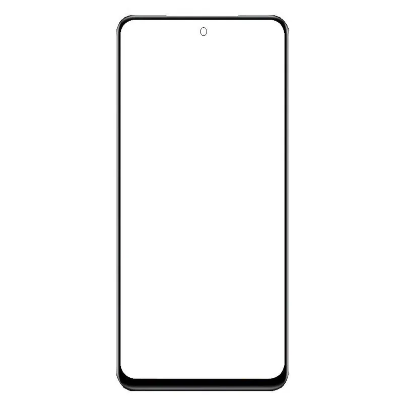 Front Glass for Xiaomi Poco M7 Pro 5G - Black — image 1