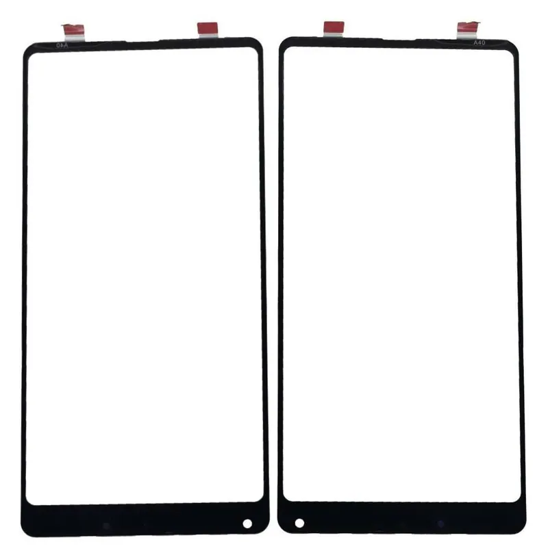 Front Glass for Xiaomi Mi Mix 2 - Black — image 1
