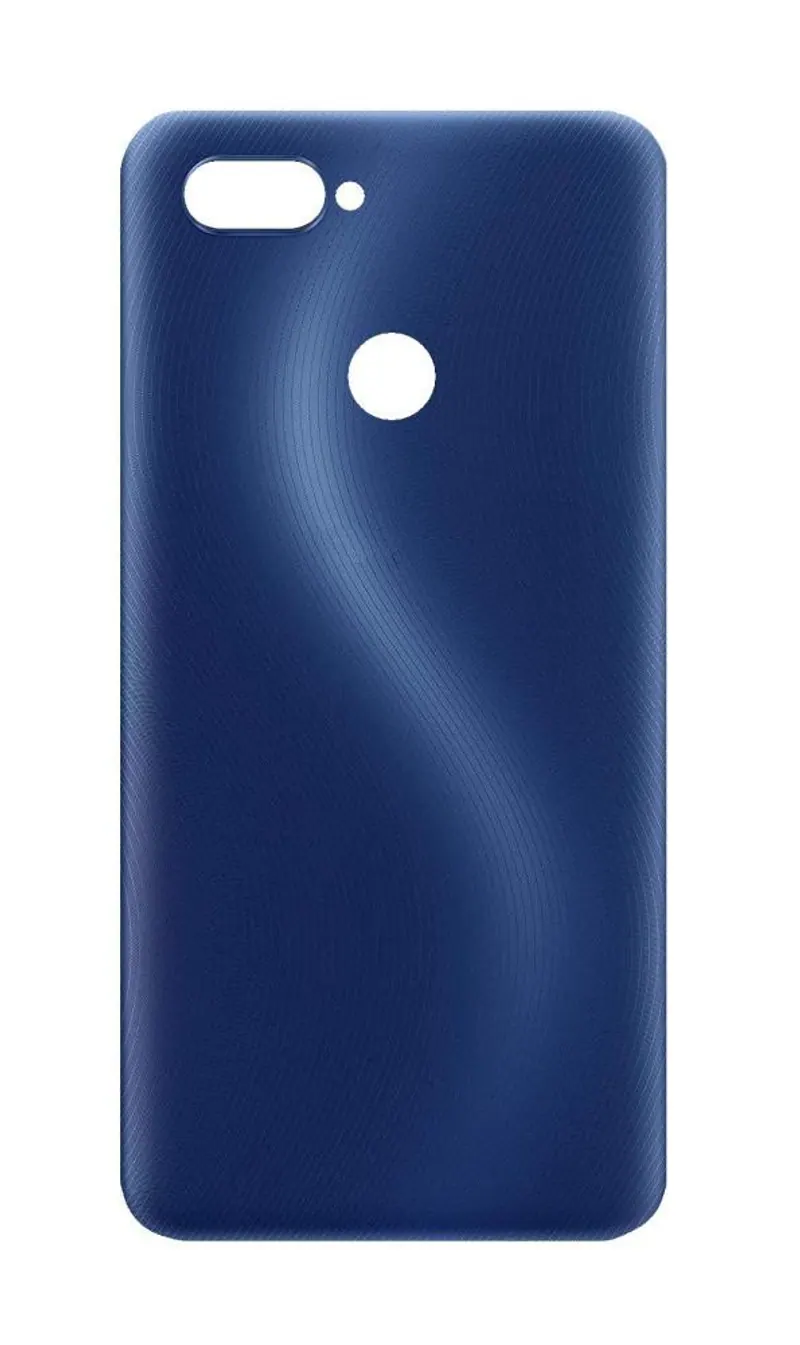 Back Panel Cover for Oppo A12s - Blue — image 1