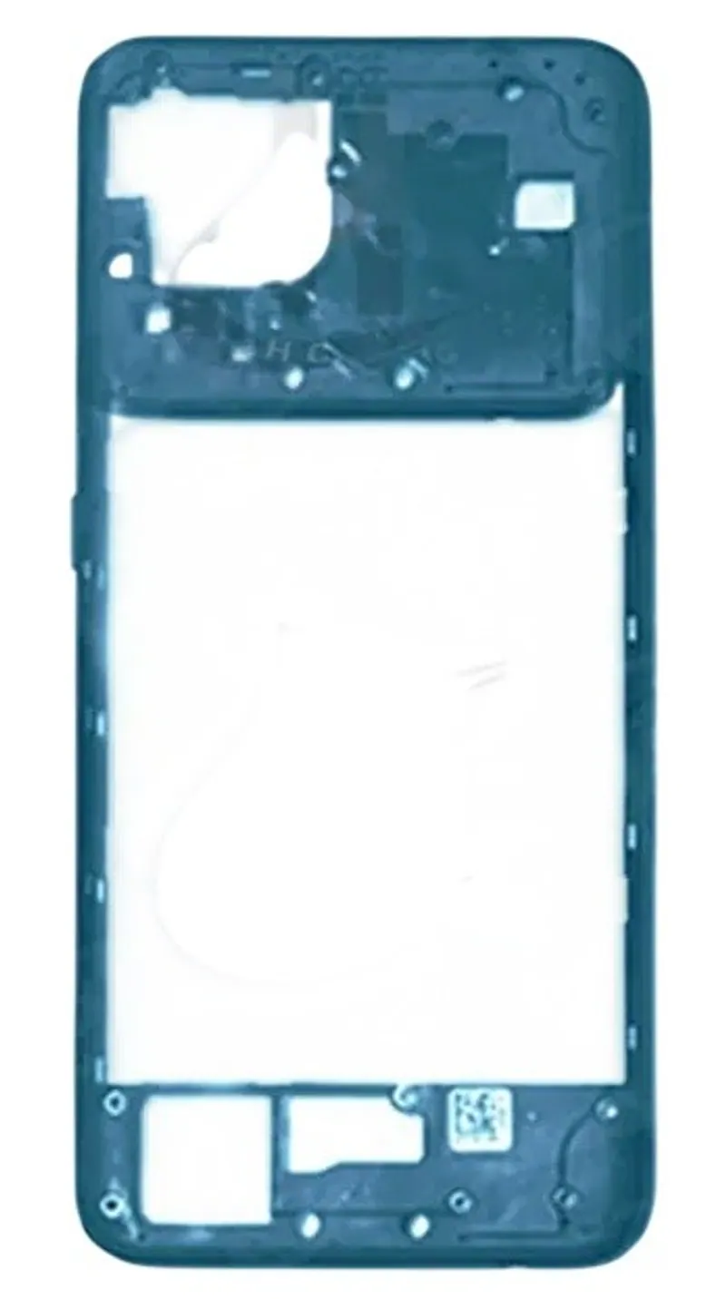 Middle Frame Ring Only for Oppo A16e Blue — image 1