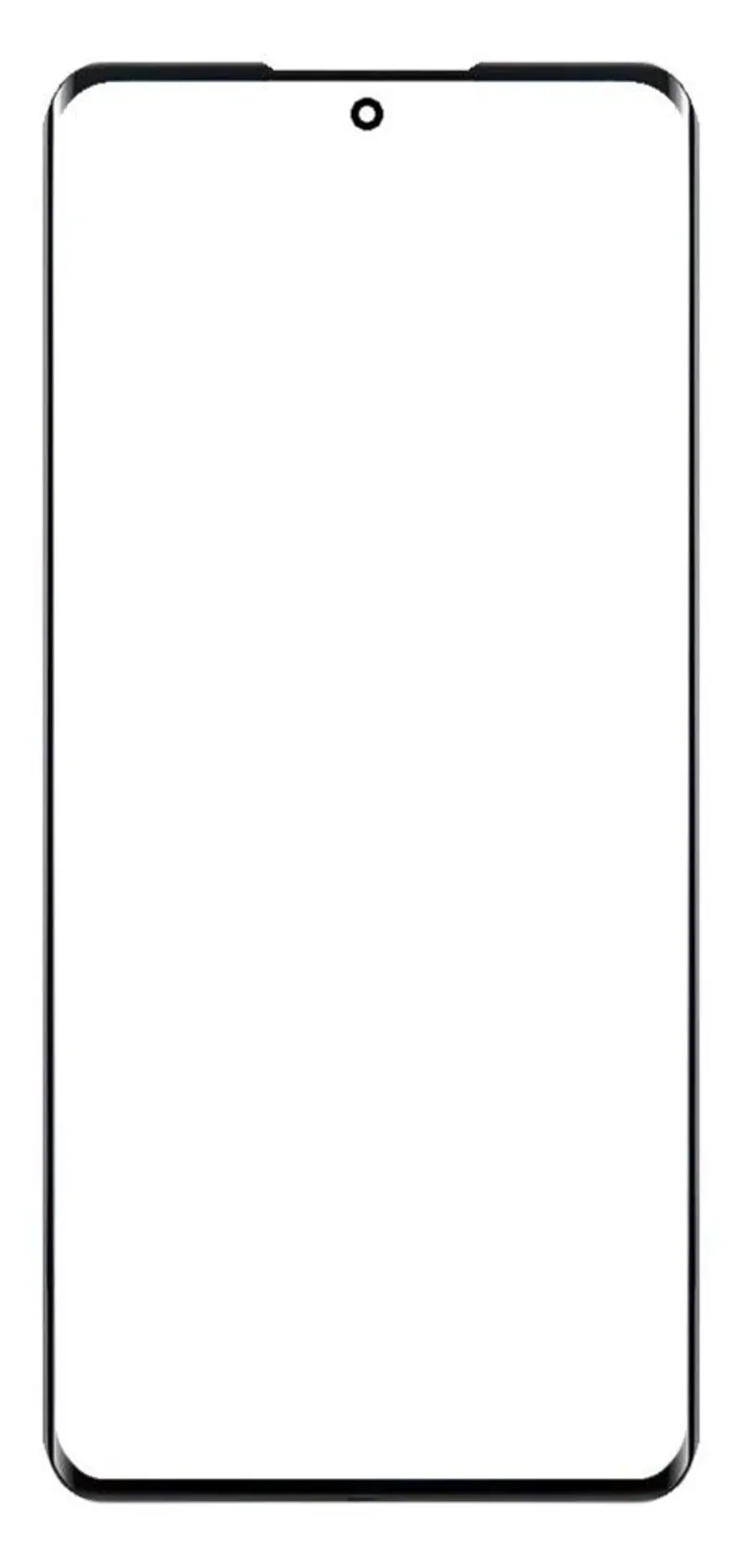 Front Glass for Oppo A2 Pro - Black — image 1