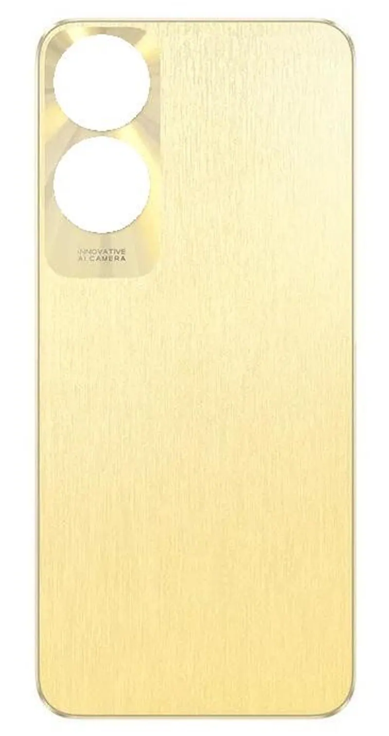 Back Panel Cover for Oppo A2x 5G - Gold — image 1