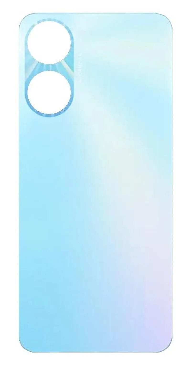 Back Panel Cover for Oppo A58x - Blue — image 1