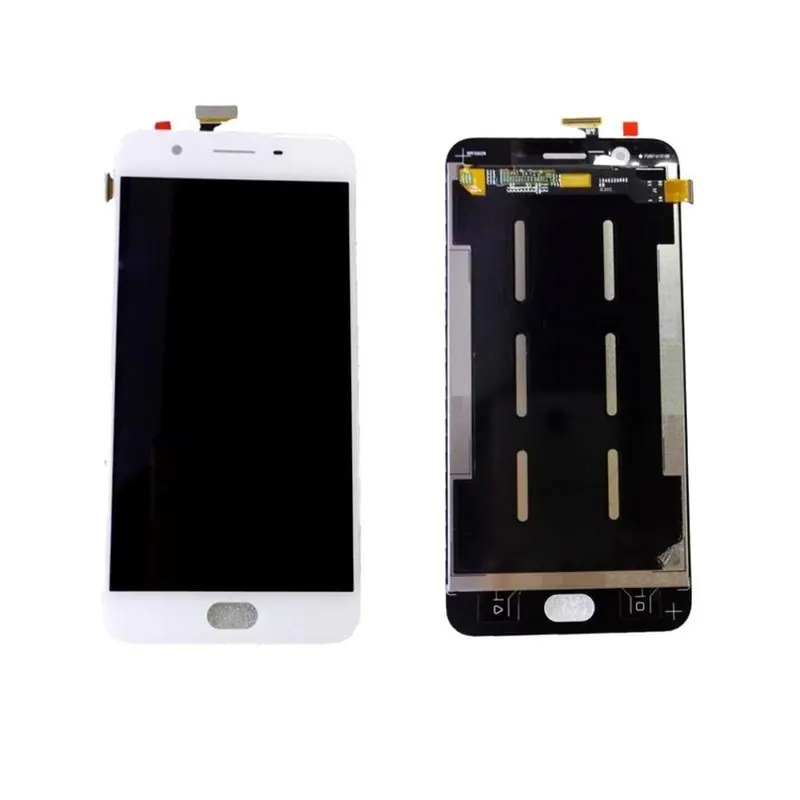 Display for Oppo A59 2016 - Gold (Combo Folder) — image 1
